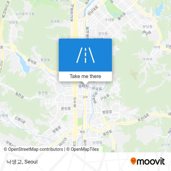 낙생교 map