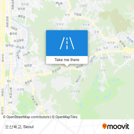 오산육교 map