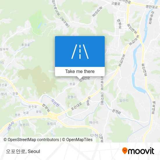 오포안로 map