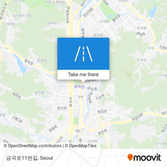 금곡로11번길 map