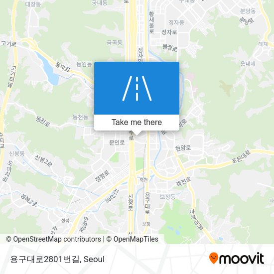 용구대로2801번길 map
