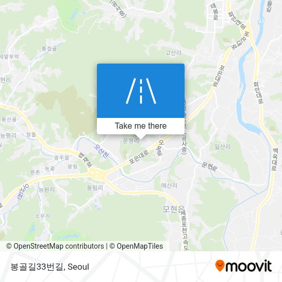 봉골길33번길 map