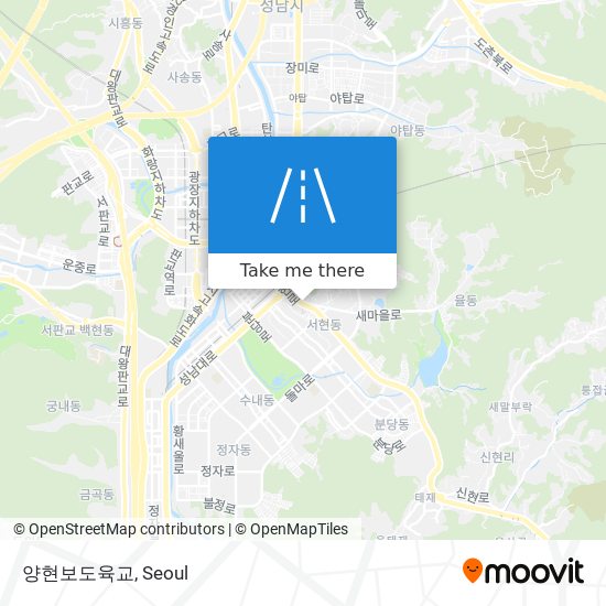 양현보도육교 map