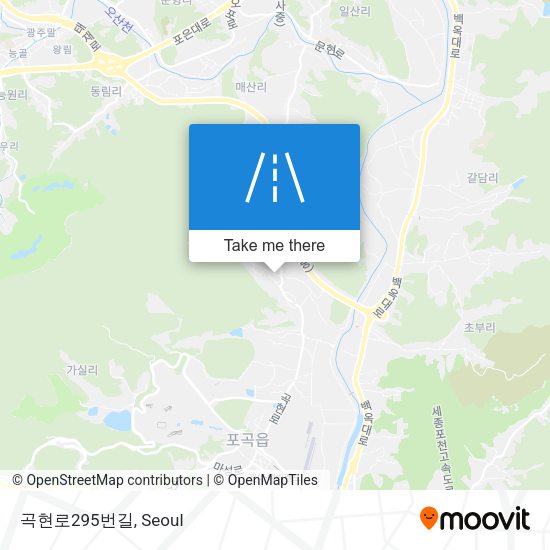 곡현로295번길 map