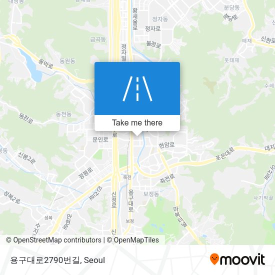 용구대로2790번길 map