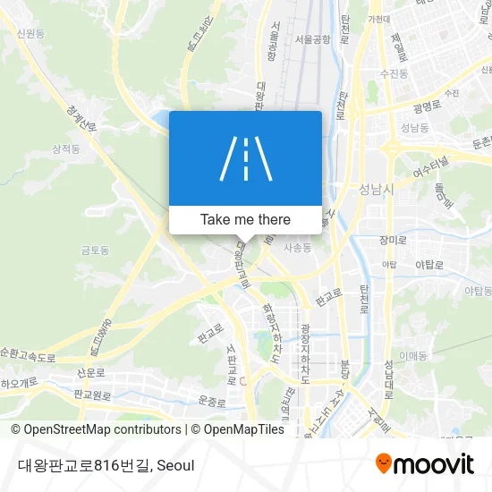 대왕판교로816번길 map