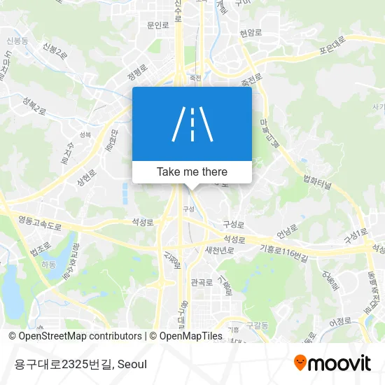 용구대로2325번길 map