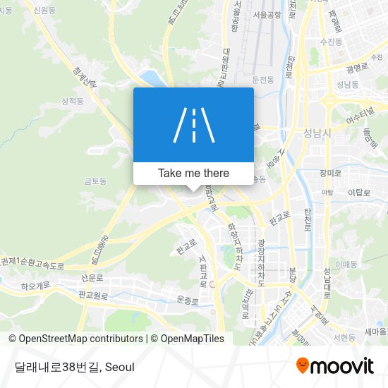달래내로38번길 map