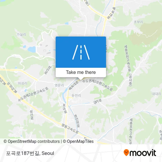 포곡로187번길 map