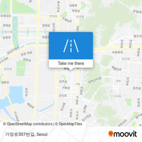 가정로307번길 map