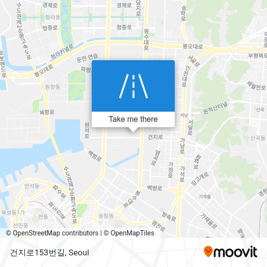 건지로153번길 map