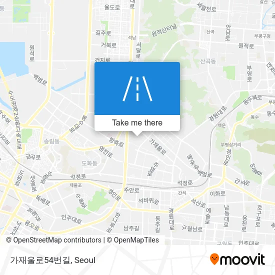 가재울로54번길 map
