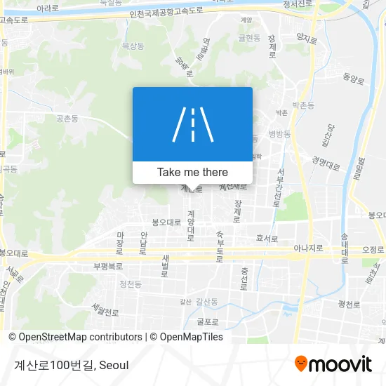 계산로100번길 map
