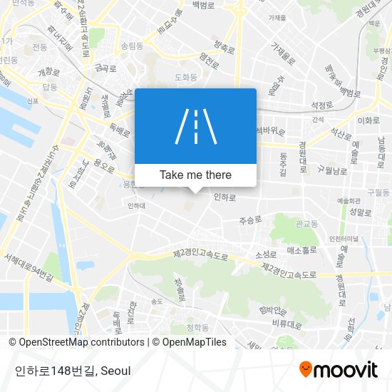 인하로148번길 map