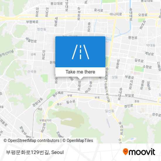 부평문화로129번길 map