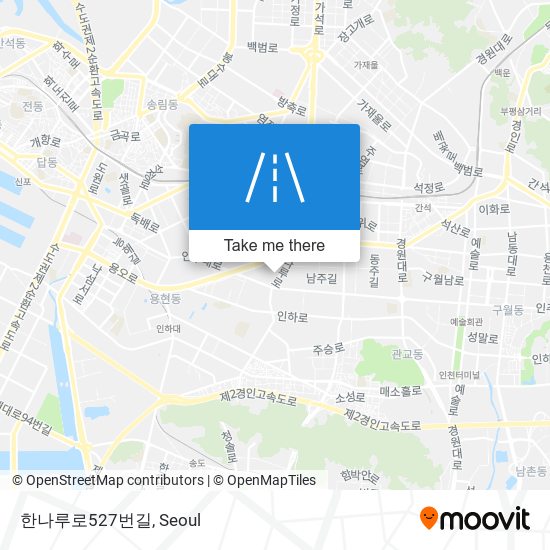 한나루로527번길 map