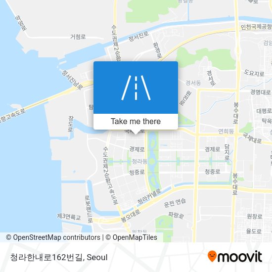 청라한내로162번길 map