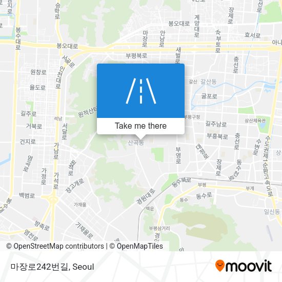 마장로242번길 map