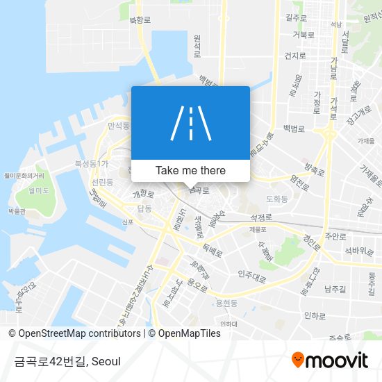금곡로42번길 map