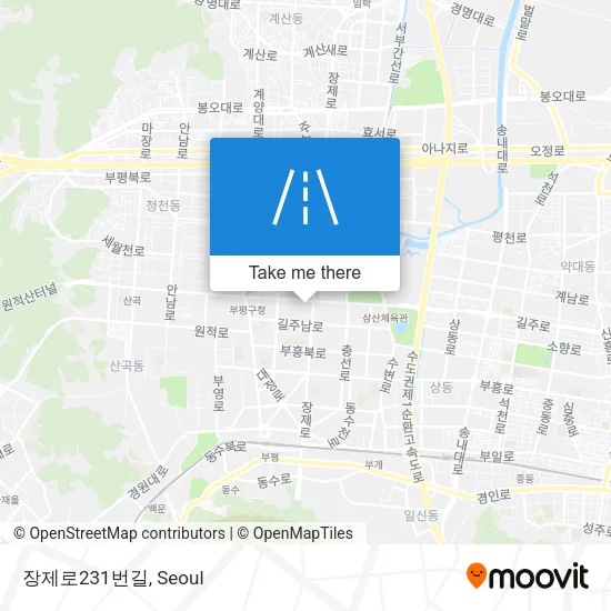 장제로231번길 map