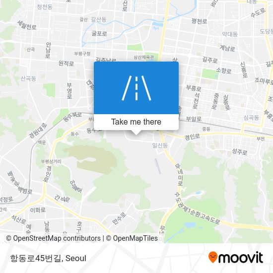 항동로45번길 map