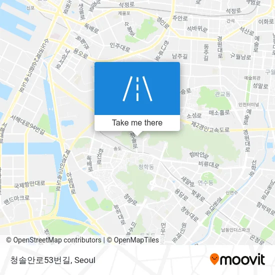 청솔안로53번길 map