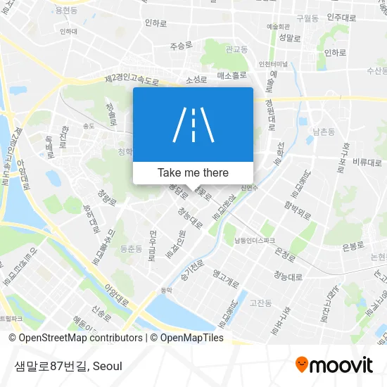 샘말로87번길 map