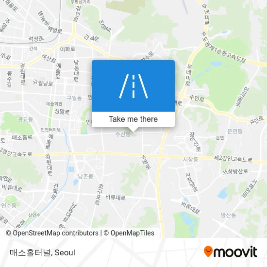 매소홀터널 map