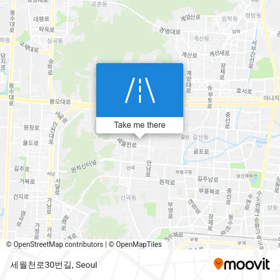 세월천로30번길 map
