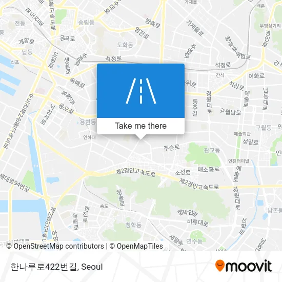 한나루로422번길 map