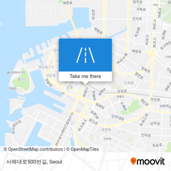서해대로500번길 map