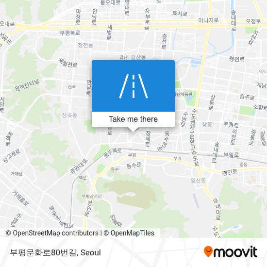 부평문화로80번길 map