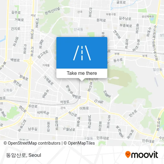 동암산로 map
