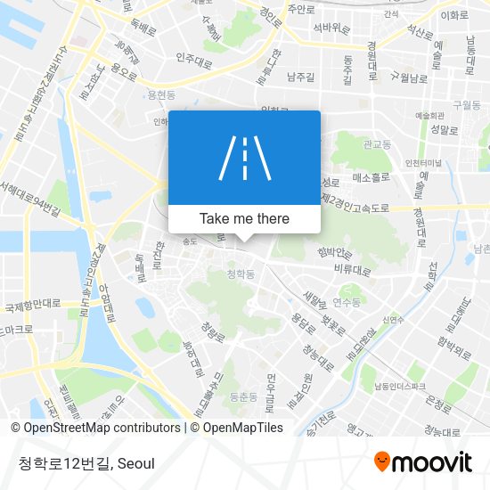 청학로12번길 map