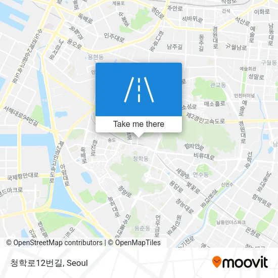 청학로12번길 map