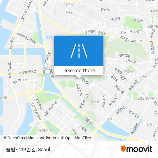 솔밭로49번길 map