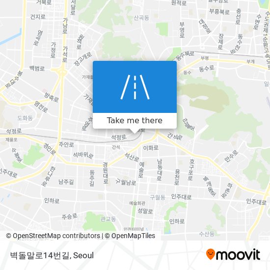 벽돌말로14번길 map