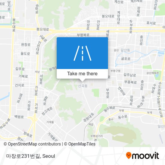 마장로231번길 map
