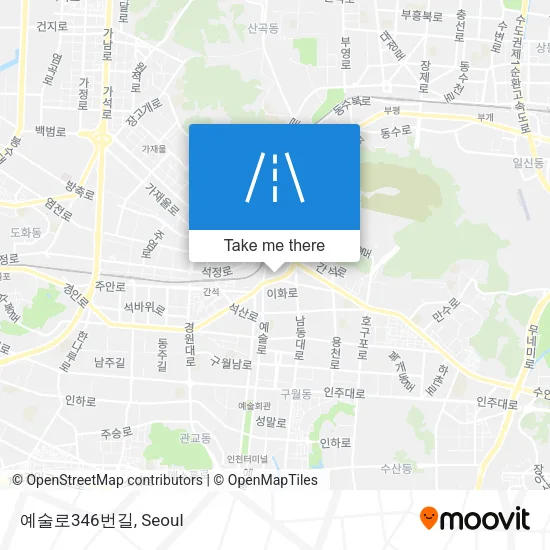 예술로346번길 map