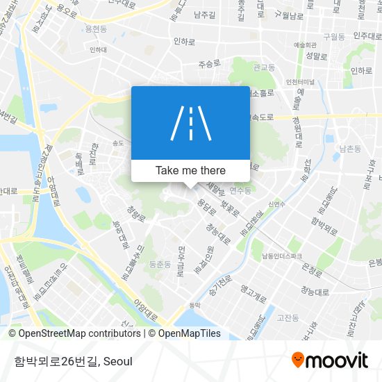 함박뫼로26번길 map