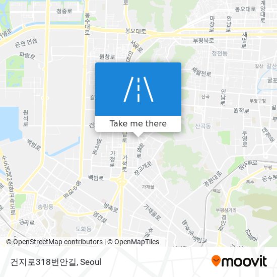 건지로318번안길 map