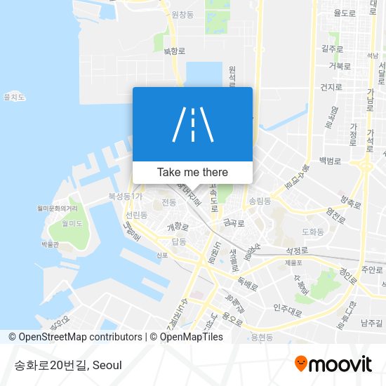 송화로20번길 map