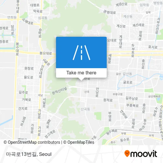 마곡로13번길 map