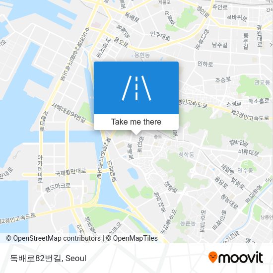 독배로82번길 map