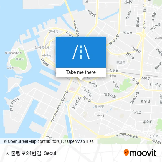 제물량로24번길 map