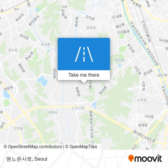 원노온사로 map
