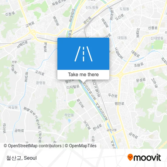 철산교 map