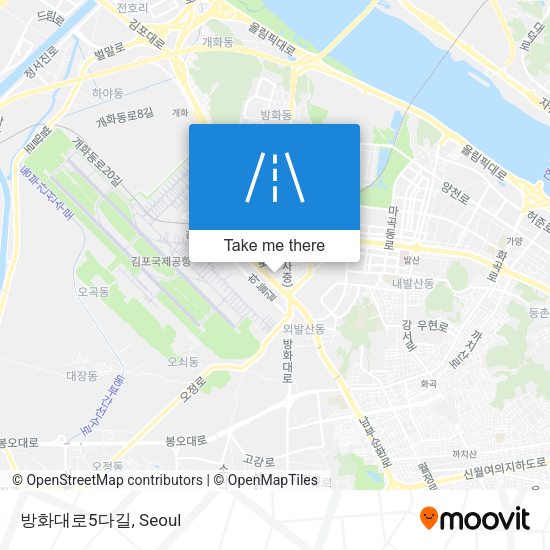 방화대로5다길 map