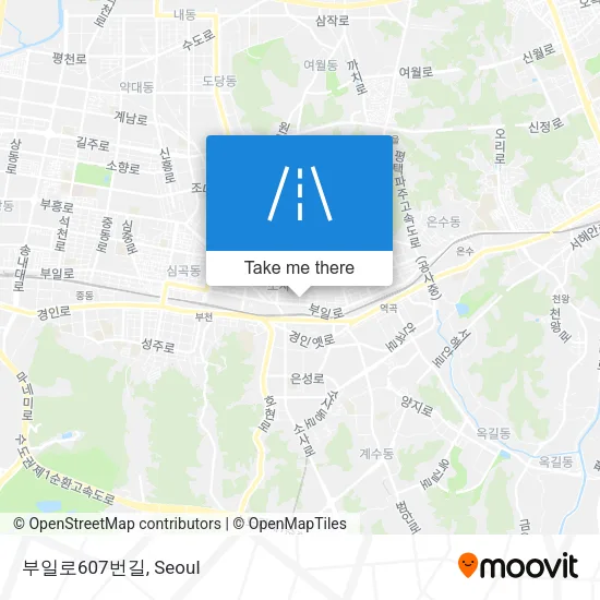 부일로607번길 map