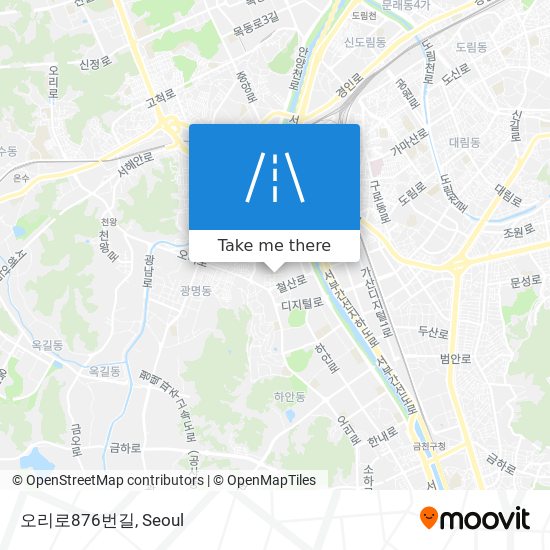 오리로876번길 map